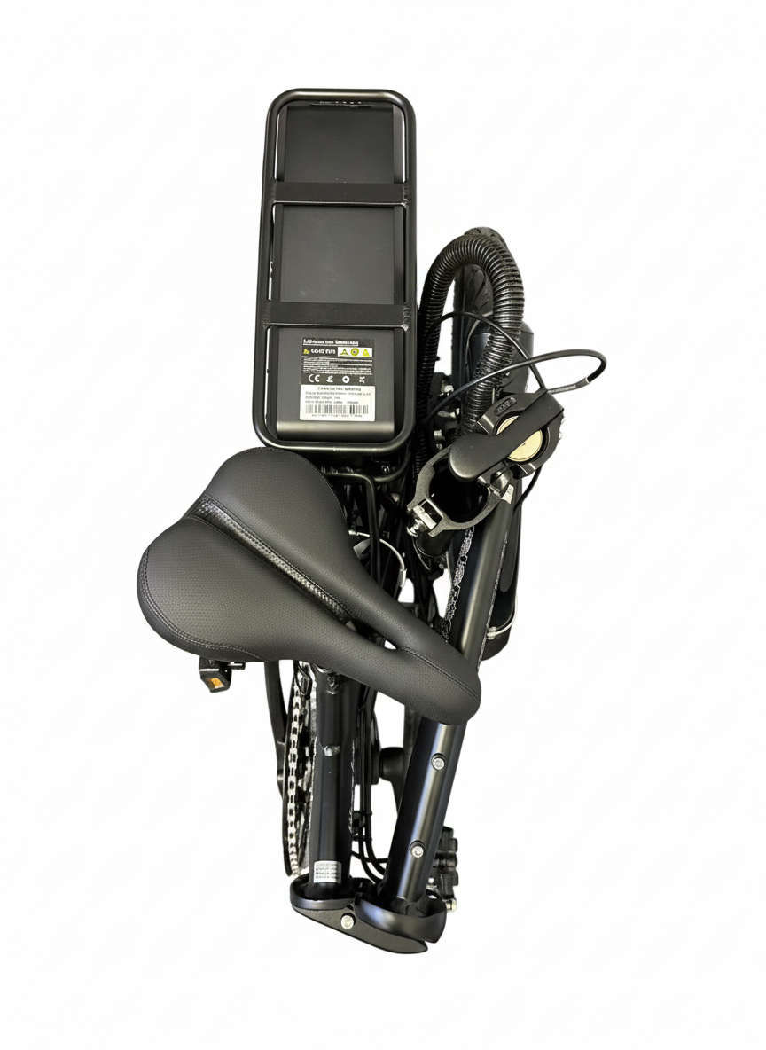 Vélo électrique pliable Aluminium Wonder 20 pouces, disque hydraulique, 8 vitesses, Shimano 350 W, 36 V, 14 Ah