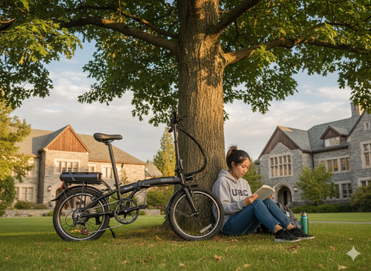 Vélo électrique pliable Aluminium Wonder 20 pouces, disque hydraulique, 8 vitesses, Shimano 350 W, 36 V, 14 Ah