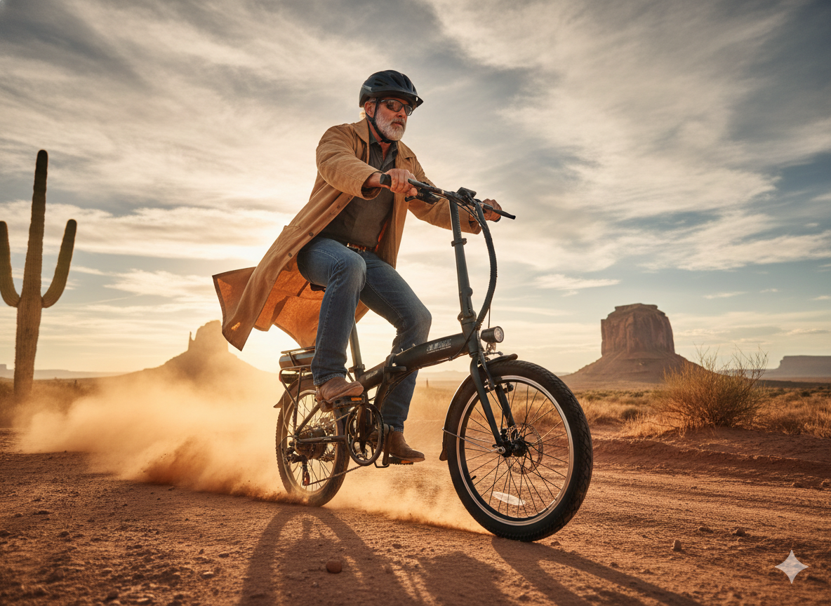 Vélo électrique pliant Wonder 2025 20 pouces - Freins à disque hydrauliques, moteur avant 500 W, batterie 36 V 14 Ah