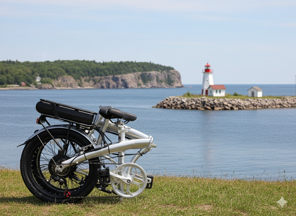 Vélo électrique pliant Wonder 2025 20 pouces - Freins à disque hydrauliques, moteur avant 500 W, batterie 36 V 14 Ah