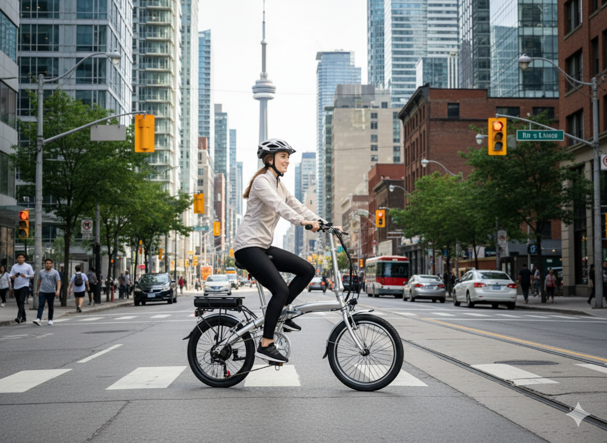 Vélo électrique pliant Wonder 2025 20 pouces - Freins à disque hydrauliques, moteur avant 500 W, batterie 36 V 14 Ah