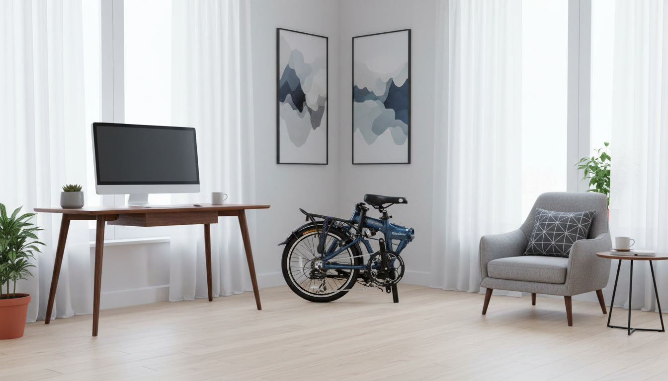 Rockies - SOLOROCK 20" 8 Speed Aluminum Folding Bike - V-Brake