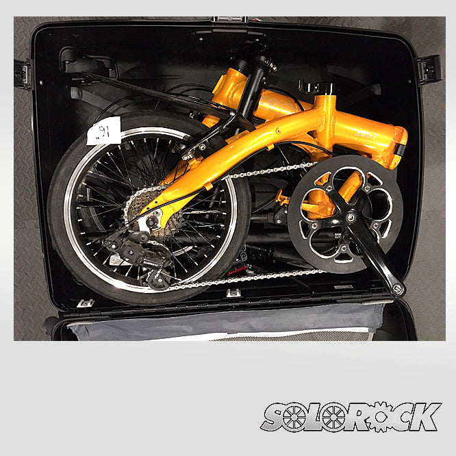 Dash 16" - SOLOROCK 16" 8 Speed Aluminum Folding Bike - V Brakes