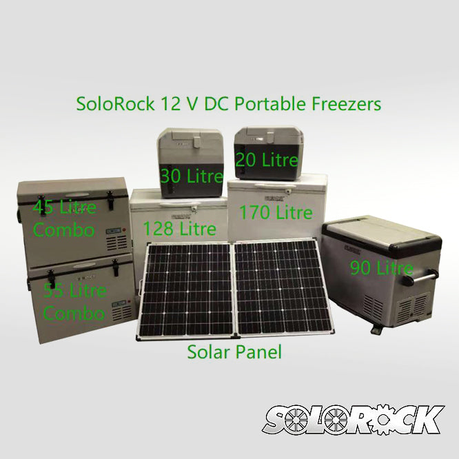 55 Litre 12V DC Portable Freezer Fridge Combo