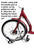 SOLOROCK 20" 6 Speed Folding Tricycle - Agile206-Fold