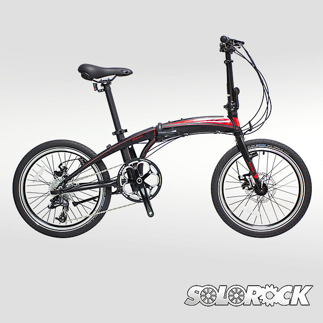 Dash-Pro 20" - SOLOROCK 20" 30 Speed Aluminum Folding Bike
