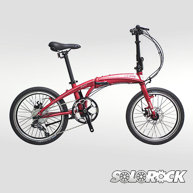 Dash-Pro 20" - SOLOROCK 20" 30 Speed Aluminum Folding Bike