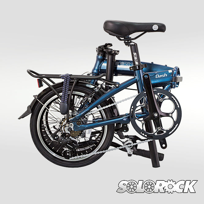 Dash 16" - SOLOROCK 16" 8 Speed Aluminum Folding Bike - V Brakes
