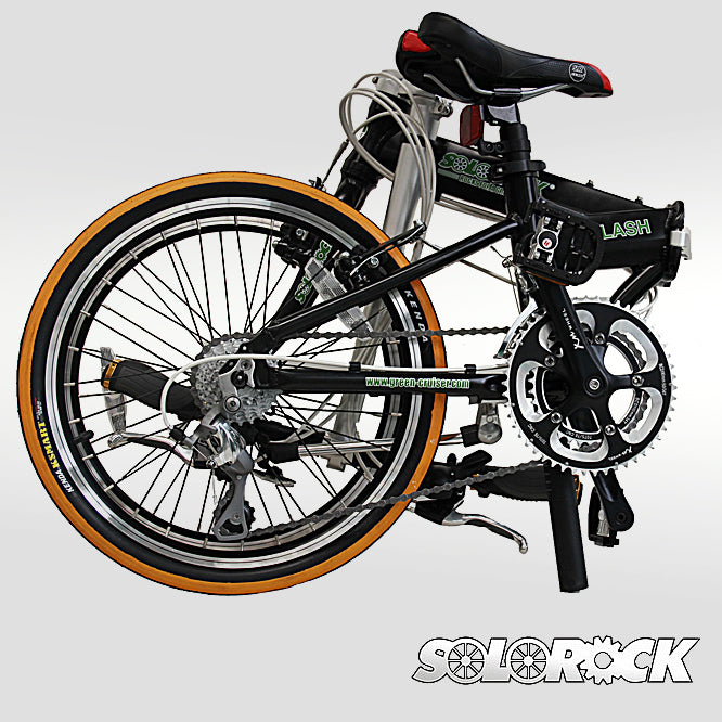 Flash - SOLOROCK 20" 18 Speed Aluminum Folding Bike