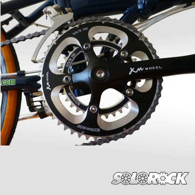 Flash - SOLOROCK 20" 18 Speed Aluminum Folding Bike