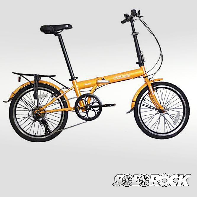Hunter SOLOROCK 20 7 Speed Upgraded Steel Folding Bike SoloRock Canada
