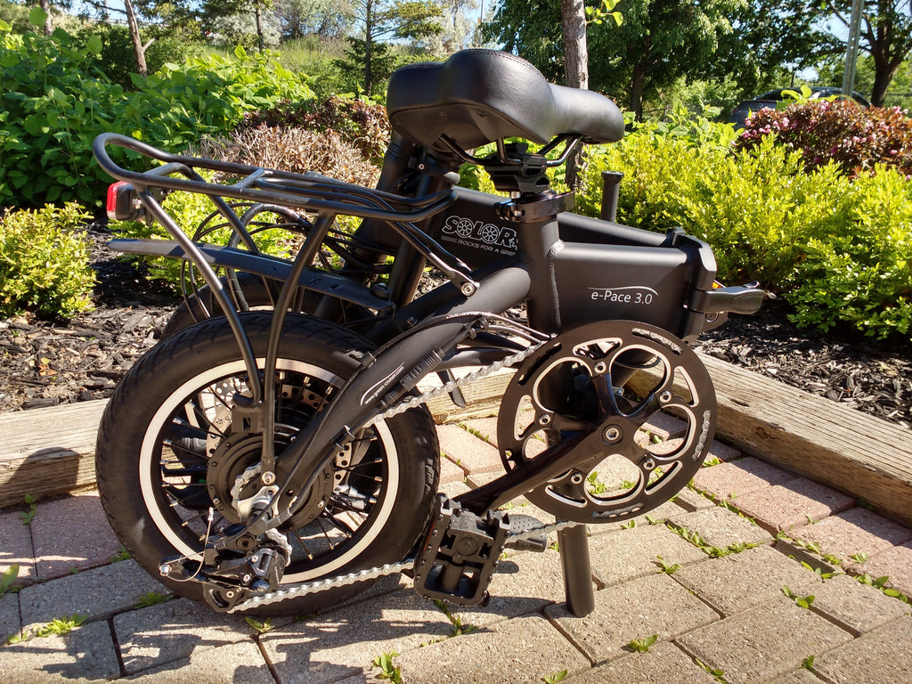 Pace 3.0 Ebike SOLOROCK 16 7 Speed Aluminum Folding e Bike SoloRock Canada