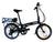 Rockies eBike - SOLOROCK 20" 8 Speed Derailleur Rear Suspension Disc Brakes Folding eBike