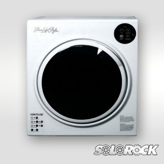 BlueLifeStyle  5 kg 11 LBS 3.0 cb ft 110V Compact Portable Laundry Dryer - White